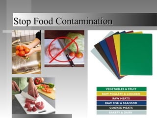 Stop Food Contamination
 