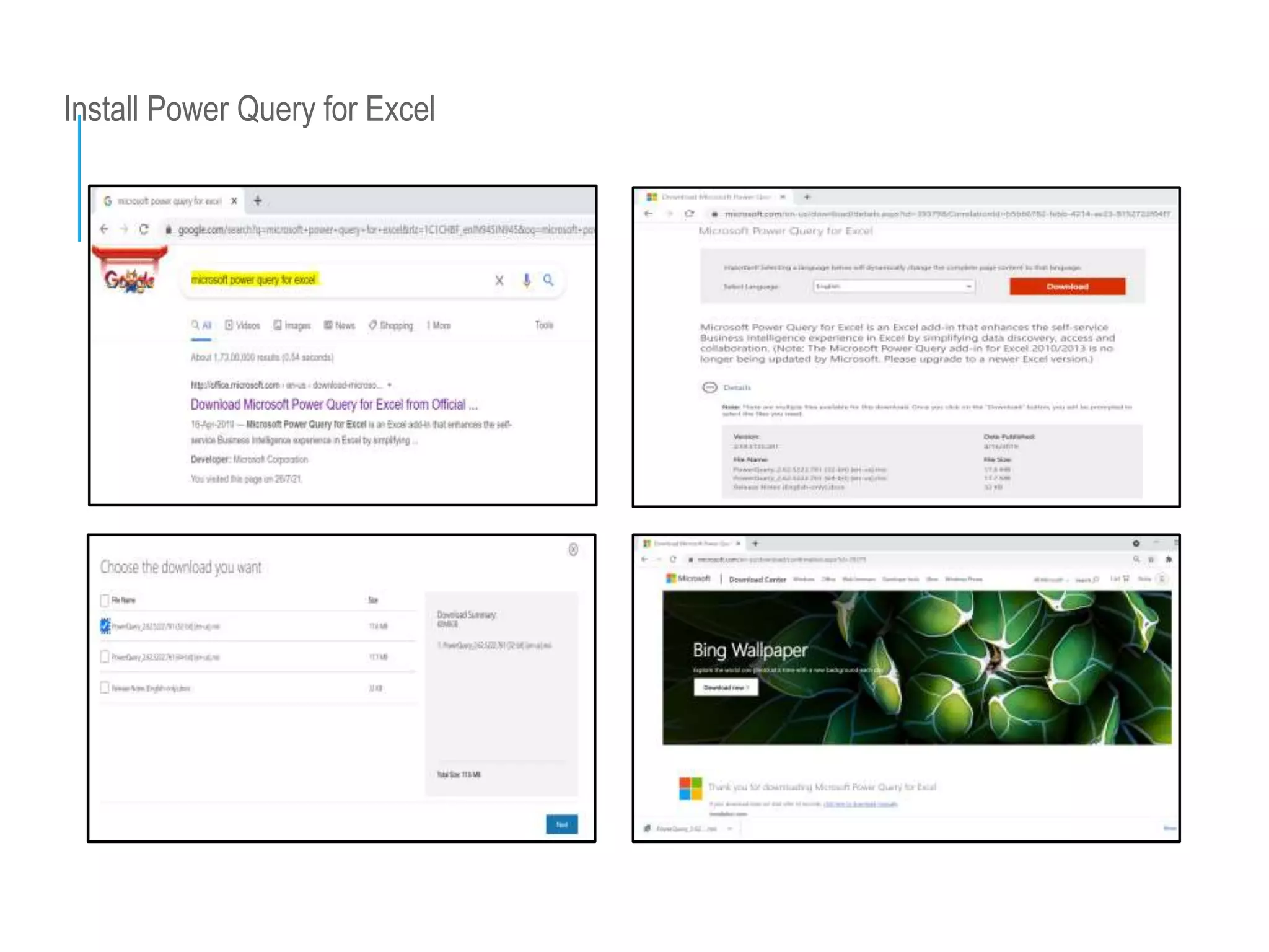 Basic introduction to power query | PPTX