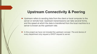 Machine Upstream Network Basic isp network design | PPTX
