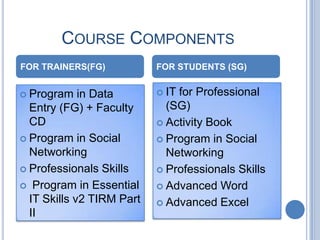 Basic it course[1] | PPTX