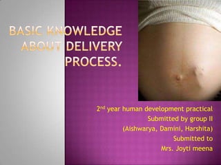 2nd year human development practical
Submitted by group II
(Aishwarya, Damini, Harshita)
Submitted to
Mrs. Joyti meena

 