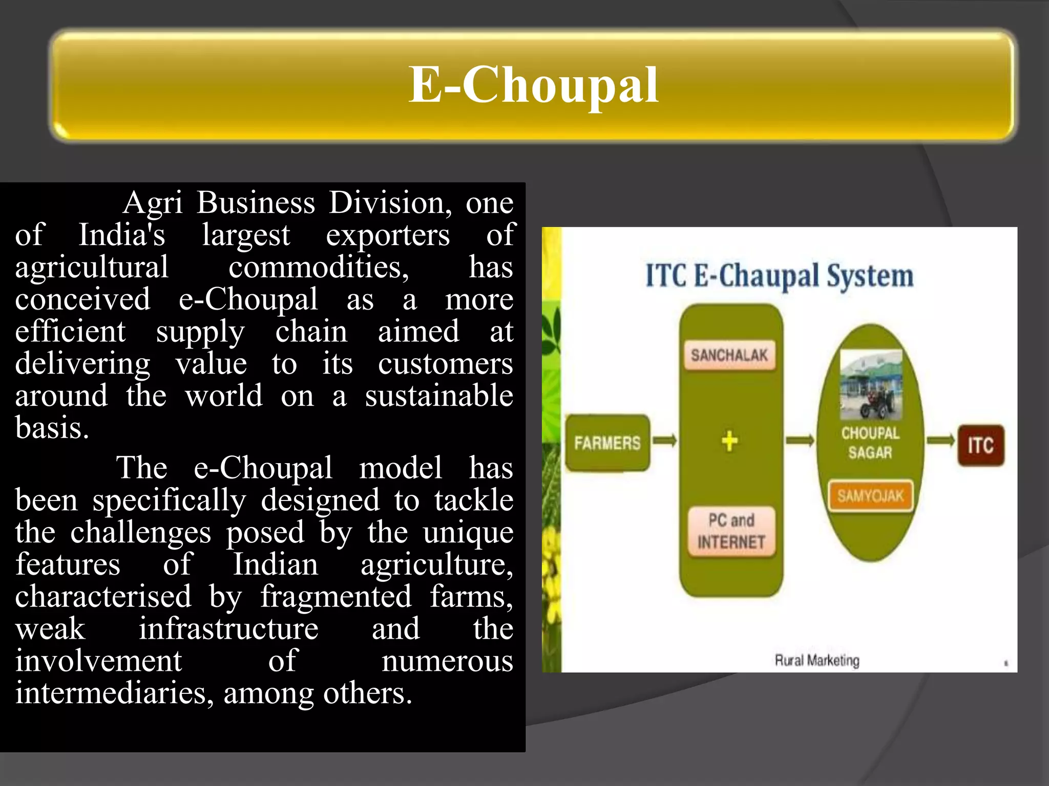 Basic knowledge of application of computers in agriculture PPT
