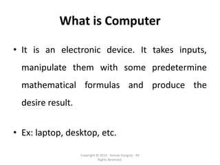 Basic knowledge to learn c language | PPT
