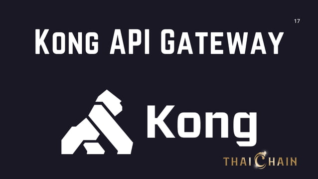 Basic Kong API Gateway | PPT