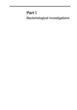 Part I
Bacteriological investigations
A
BLM1 1/17/04 2:01 PM Page 19
 
