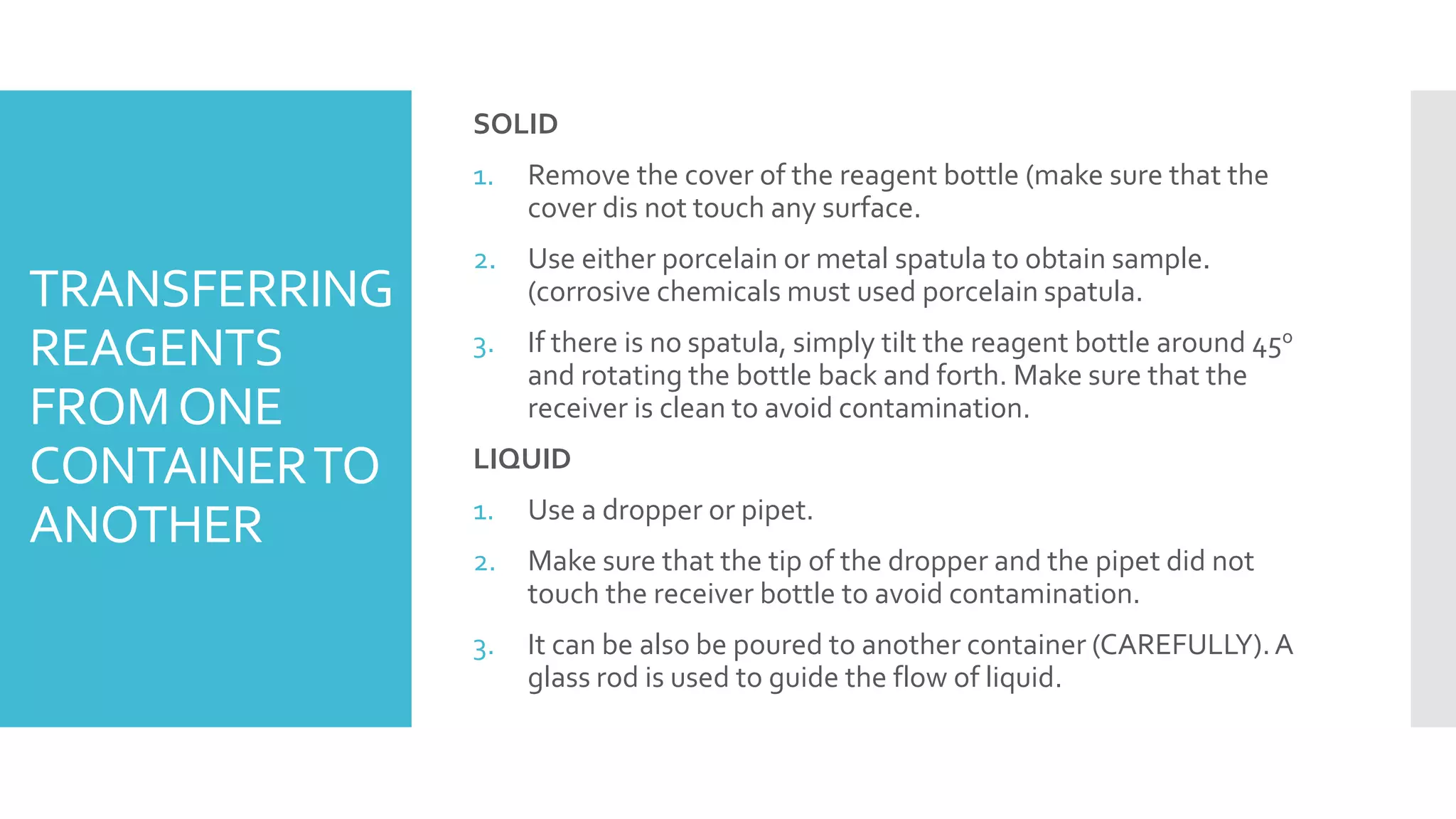 Basic laboratory techniques ppt