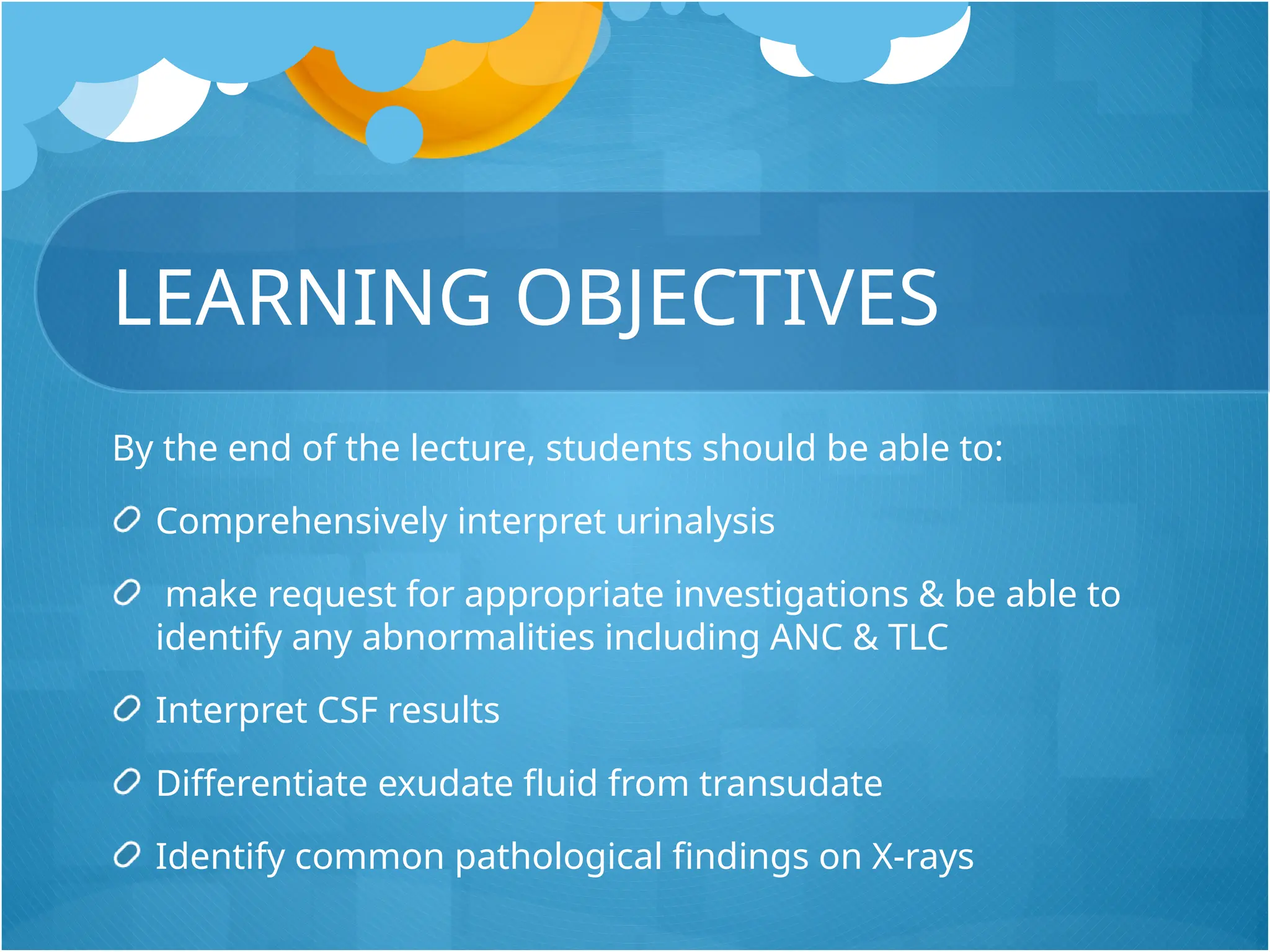 basic laboratory investigations and how to interpret | PPTX