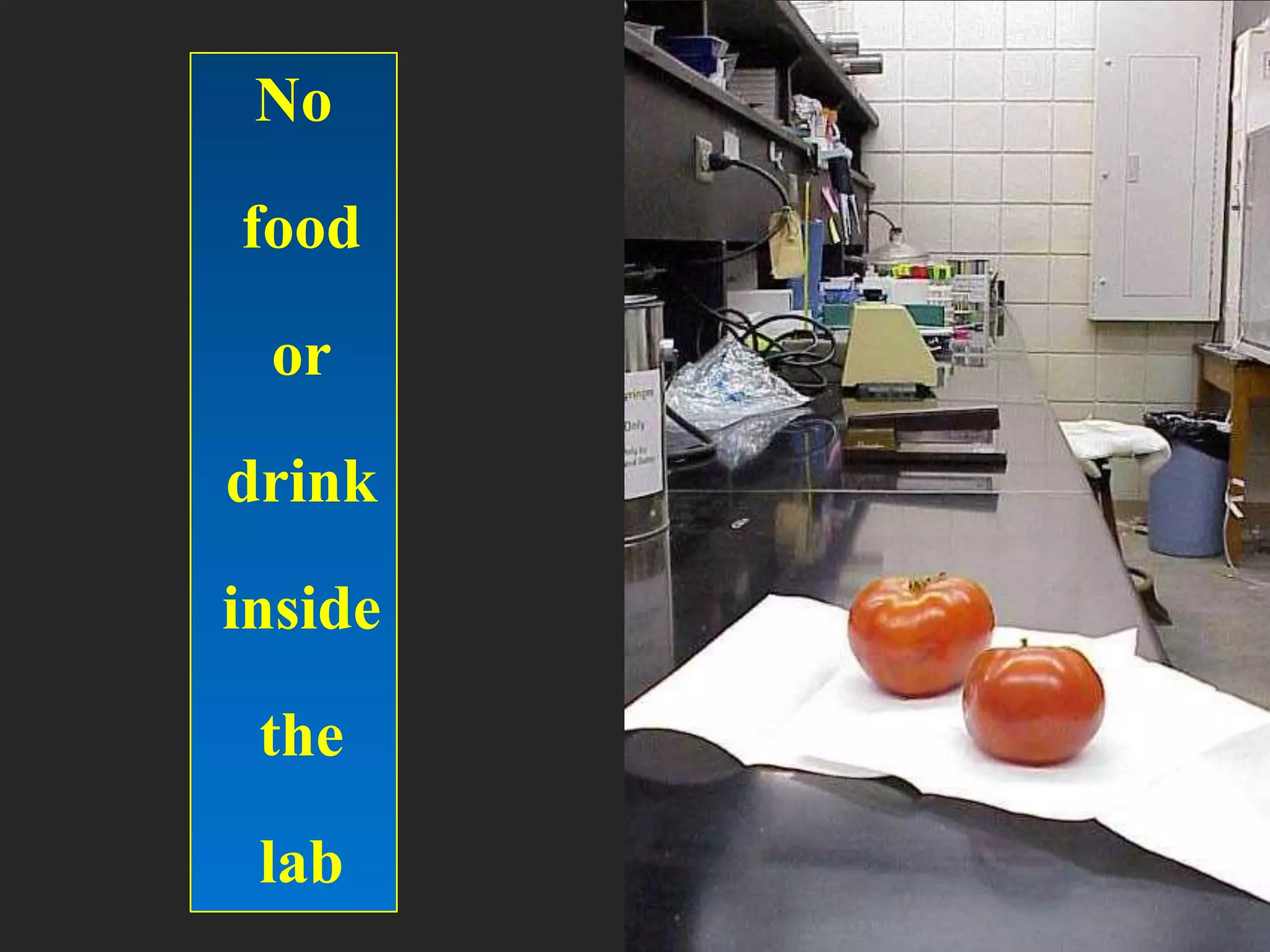 Basic lab safety principles | PPTX