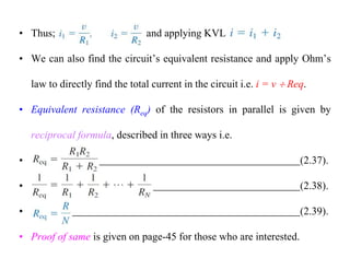 Basic laws linear circuit analysis | PDF