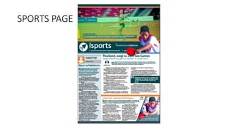 SPORTS PAGE
 