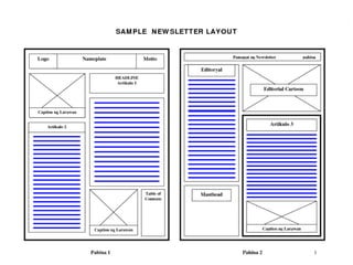 Basic layout principles