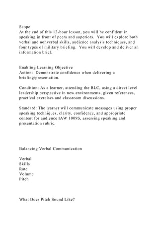 Basic Leader Course (BLC) Play video in the video folder.docx