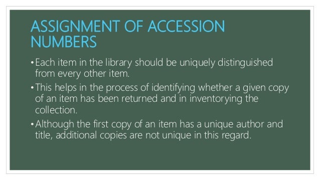 Basic Library Procedures: Processing Library Materials