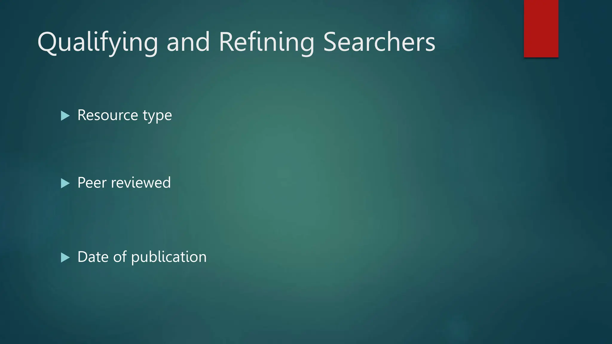 Dissertation Library Search | PPT