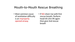Arrest NOT Witnessed
• CPR x 2 minutes
• Check rhythm
• Give 1 shock if needed
• Immediate CPR x 2 minutes
• Recheck rhyth...