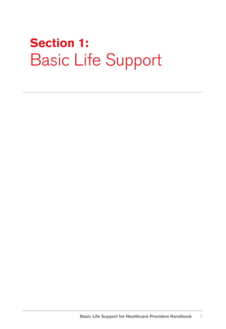 Basic Life Support Handbook.pdf Basic life support | PDF