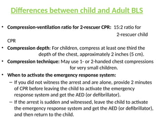 Two Rescue Infant Basic Cardiopulmonary Support - diagrams and tables(American Heart ...
