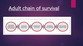 Adult chain of survival
 