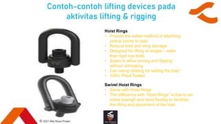 Load Rotation Rigging Basic lifting rigging module 02 | PDF