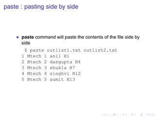 Basic linux commands | PDF