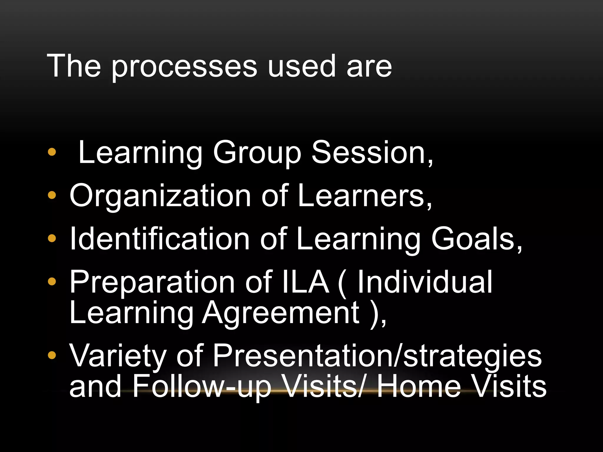 Basic literacy program | PPTX
