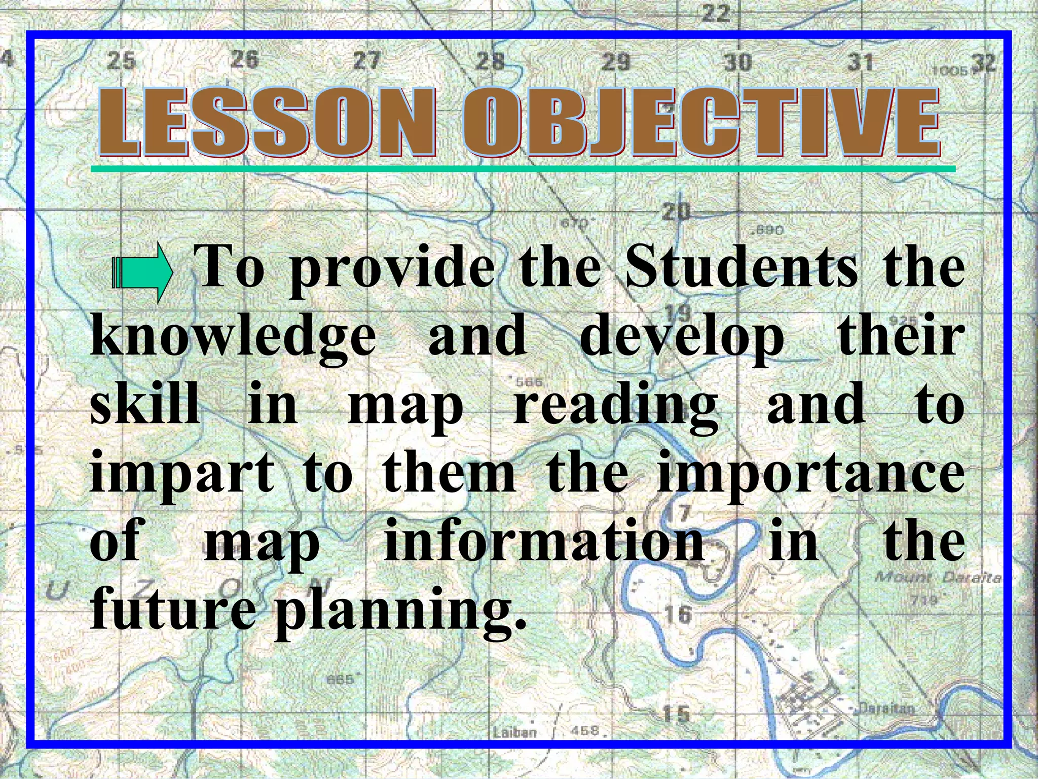 Basic map reading | PPT