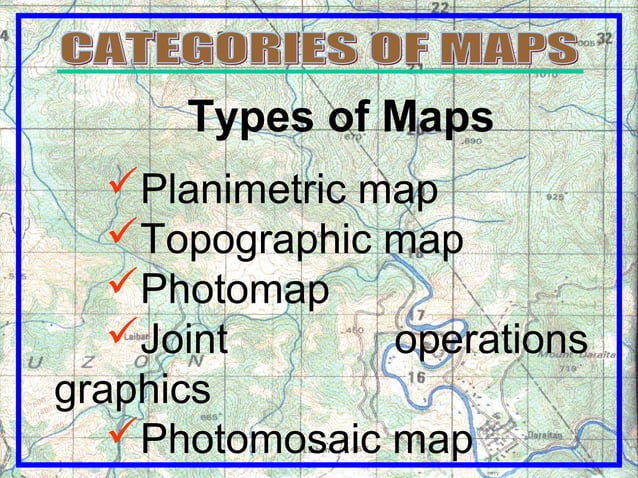 Basic map reading | PPT