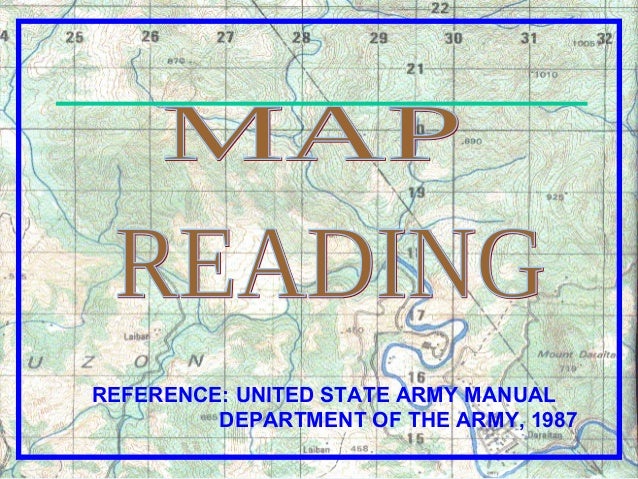 Basic map reading