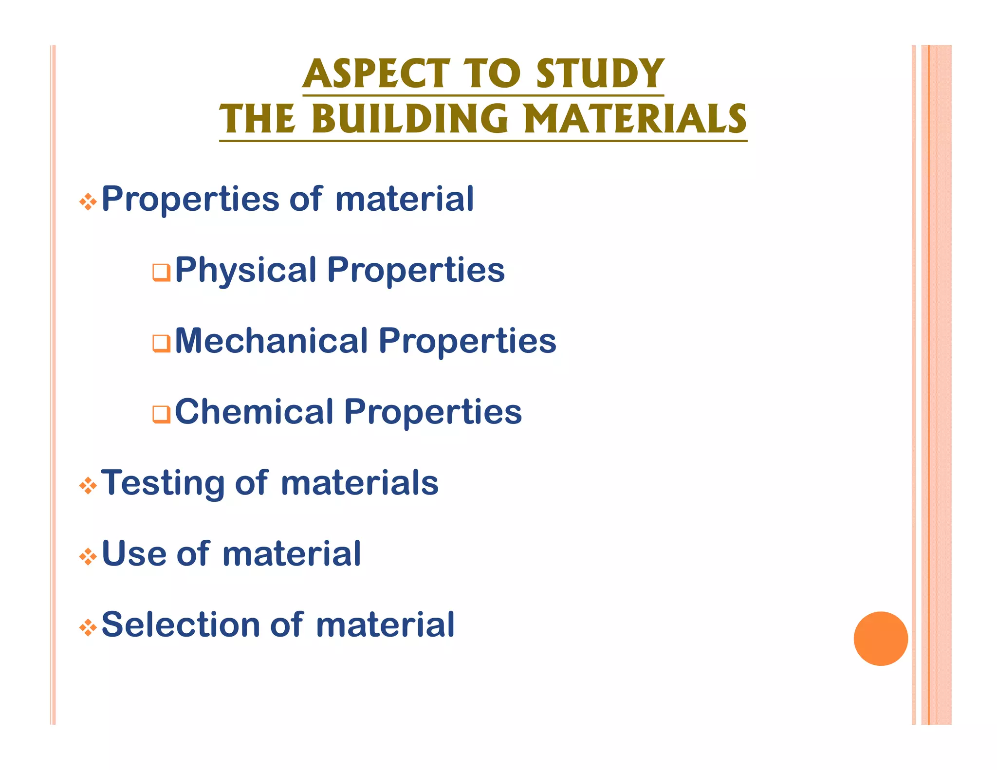 Basic materials & structures | PDF