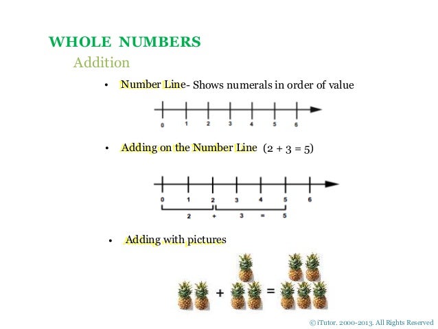 Basic math (addition)