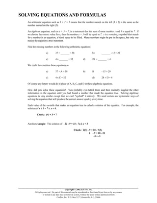 Essential Math For Electronics Basic mathematics electronics | PDF