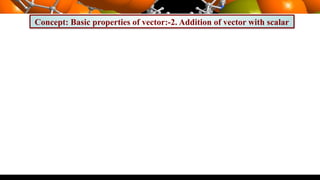 Basic mathematics Vector neet entrance basic | PPTX