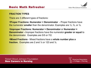 Basic math refresher 2012 | PPT