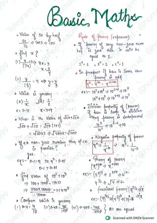 BASIC MATHS 26 [ MR SIR ].pdf in detail and very brief concept by Mr ...