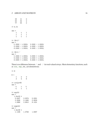 Basic matlab for beginners | PDF