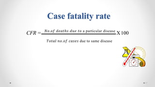 Basic measurements in epidemiology | PPTX