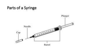 Parts of a Syringe
 