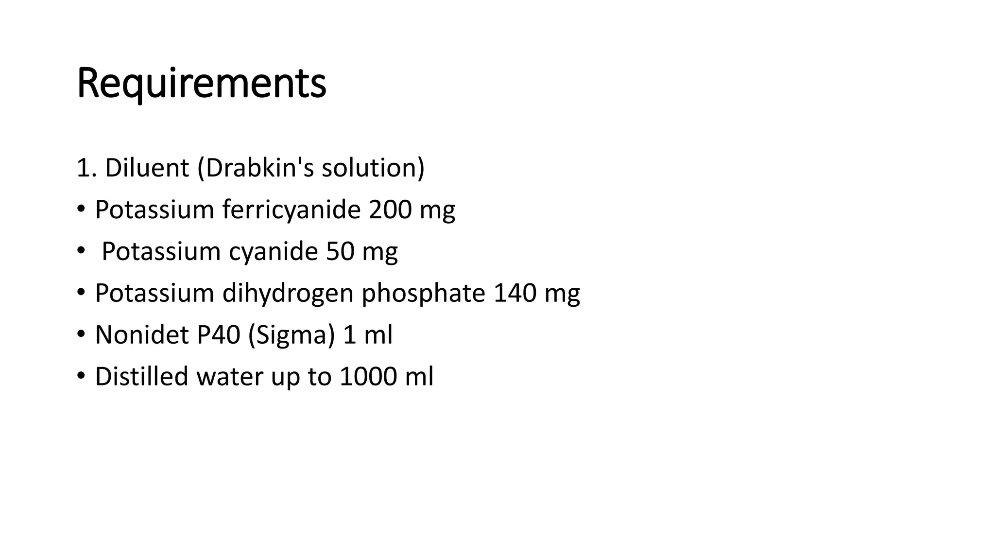 Basic methods in haematology | PPTX