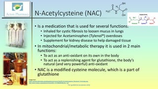 Basic mitochondrial disease & supplementation | PPTX