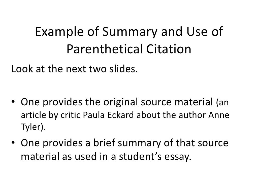 Basic mla citation review