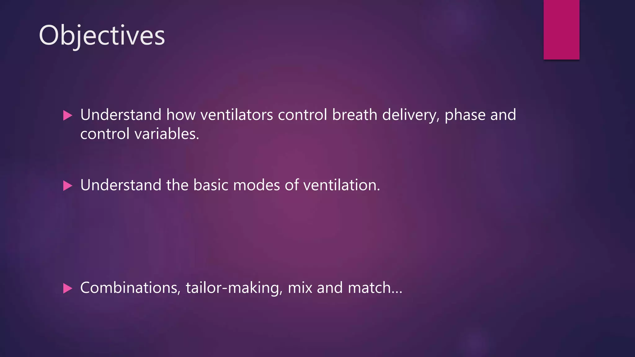 Basic modes of mechanical ventilation | PPTX | Lung and Respiratory ...