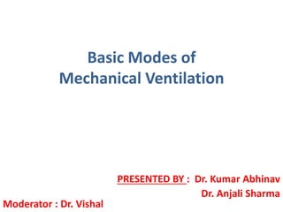 Basic Modes Basic modes of mv | PPTX
