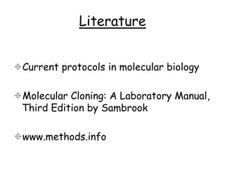 basic molecular biology techniques.ppt