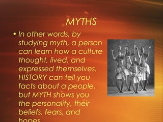 Basic mythology | PPT