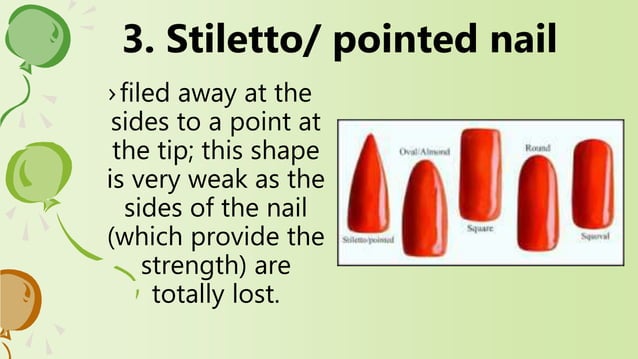 Basic nail shapes and nail art grade 8 | PPTX | Nail Care | Beauty