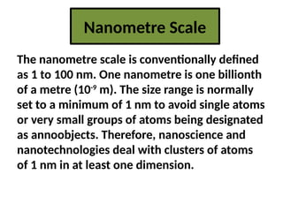 Basic Nanoscience And Spectroscopy (Khokon Kumar Dutta, PhD).pptx