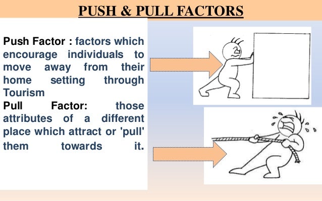 push factor tourism definition