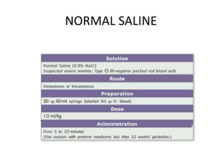 NORMAL SALINE
 