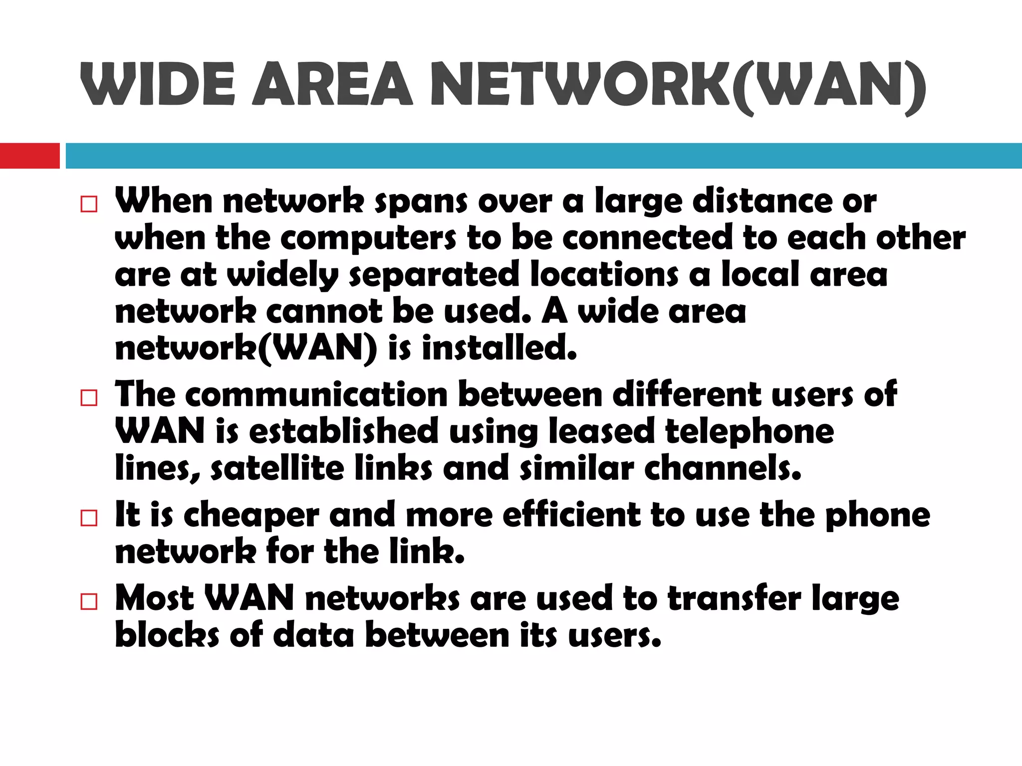 Introduction to computer network | PPTX
