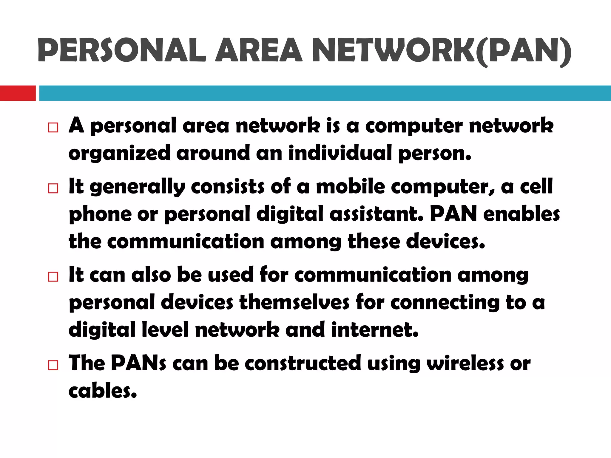 Introduction to computer network | PPTX